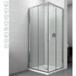 - 80x80 K tuš kabina 6 mm /195 cm N