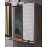 MARINA 600A3 beli/orah ogledalo + LED svetlo