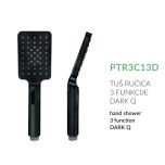 ROSAN Dark crna tuš ručica 3 funkcije