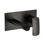 HERZ Elite Black slavina ugradna za lavabo E80B