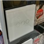 TOUCH prekidač 3 ulaza BELI