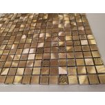 MOZAIK Gold alu-staklo AS001 30X30