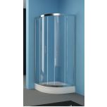 KOLPA Q-Line 100x100 P silver ram providno staklo