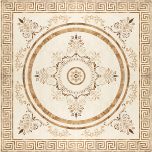 BAHREIN Marron Rosaton podni dekor 90x90