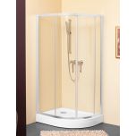 KOLPA Q-Line 100x80 P beli ram mat staklo