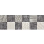 PORTLAND Decor Gris 25x75
