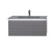 IBANIO Gusto Grey LED 100cm ormarić sa lavaboom
