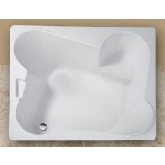 190x160 akrilna kada za dvoje TROJA Polyagram