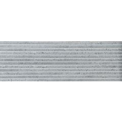 1016 Grey Lamel Structure Satin 29x89 RETT K