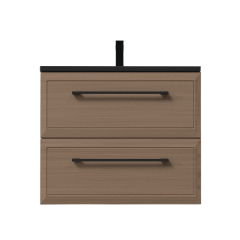 AURA Rovere 600BX donji ormarić sa CRNIM lavaboom