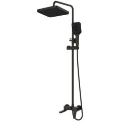 CALDO FREDDO usponski tuš set za kabinu CRNI MAT