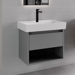 BINGO Grey 60 cm lavabo sa ormarićem Č