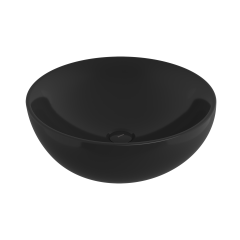 BOCCHI nadgradni lavabo CRNI SJAJ 45 cm 1119