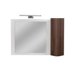ESSENZA Wood 100A3 ogledalo + LED svetlo