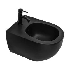 AXA Glomp WC bide konzolni Crni mat