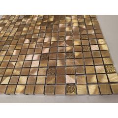 MOZAIK Gold alu-staklo AS001 30X30