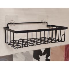 CRNA MAT polica duboka samolepljiva ST141 M