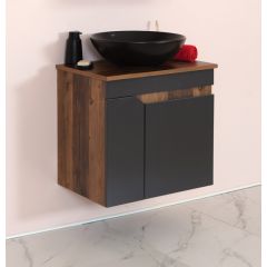 IRIS ormarić Antracit 60 cm bez lavaboa