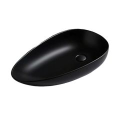 - 9214 Lavabo OSAKA Black 65x37 cm DL