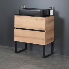 LIVORNO 75 cm ormarić sa nadgradnim lavaboom