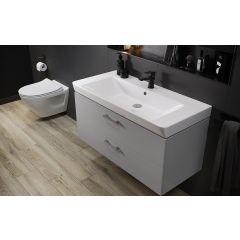 Ormarić CERSANIT Lara Mille 100cm SIVI sa lavaboom D