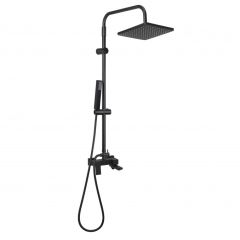 Minotti QUADRA New Black komplet usponski tuš set IZLIV