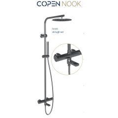 Copen NOOK usponski tuš sistem sa izlivom Chrome 110