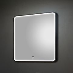 - Ogledalo LED Black 80x80 cm DC