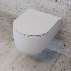 MILADY Olympia Italy WC šolja konzolna RIMLESS + daska