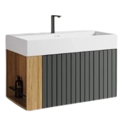 IBANIO Crea Carbon 100cm ormarić sa lavaboom