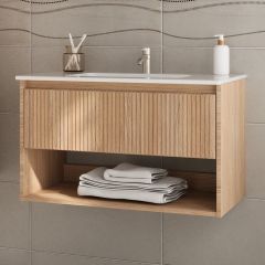 SLIM NORD 750 viseći ormarić sa lavaboom VG