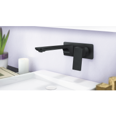 QUADRO FULL CRNA lavabo zidna JQ31401BB