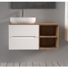 RIGO Bianco donji ormarić sa lavaboom - širi model