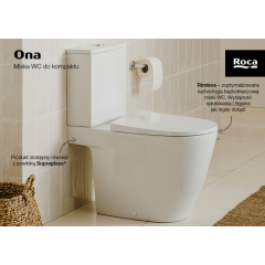 Monoblok ROCA ONA RIMLESS komplet