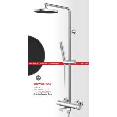 ROSAN Stolz S3 337351 usponski set za tuš kabinu sa izlivom