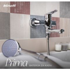 Minotti PRIMA slavina za kadu sa pokretnom lulom