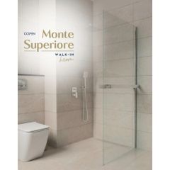 COPEN Fiksni paravan 80 cm (8mm) MONTE SUPERIORE