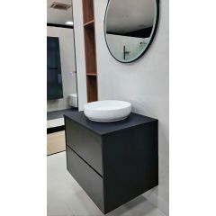 URBAN Black 700BX ormarić BEZ lavaboa