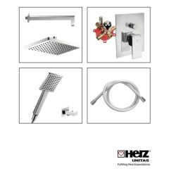 HERZ SQ set za tuš kabinu ugradni 7 u 1