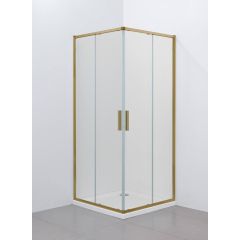 90x90 K tuš kabina GOLD providno staklo