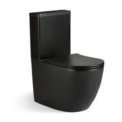 - ARES 1Plus WC monoblok Black Matte TORNADO ispiranje N