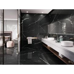 LUX Deva Nero super-polirani 120x60