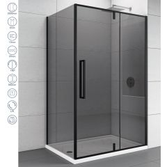 120x90 K Concept ABSOLUT BLACK vrata ŠARKE 6mm