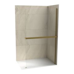 COPEN Fiksni GOLD paravan 120 cm (8mm) MONTE SUPERIORE