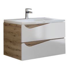 Ormarić EURI Alpina Oak 75cm donji sa lavaboom
