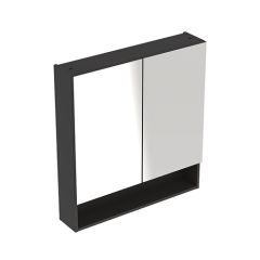 Ogledalo sa ormarićem GEBERIT Selnova Square 60cm ANTRACIT MAT