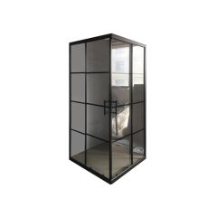 90x90 K tuš kabina BLACK 6 mm 9023