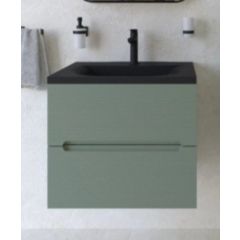 Ormarić RIGO Verde Black 600BX donji sa lavaboom