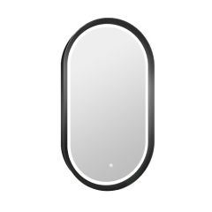 MINOTTI LED Black Oval 50x90 cm deblji ram 102