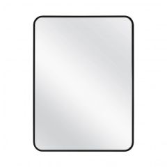 Ogledalo CONCEPT Cube crni ram 60x80 cm